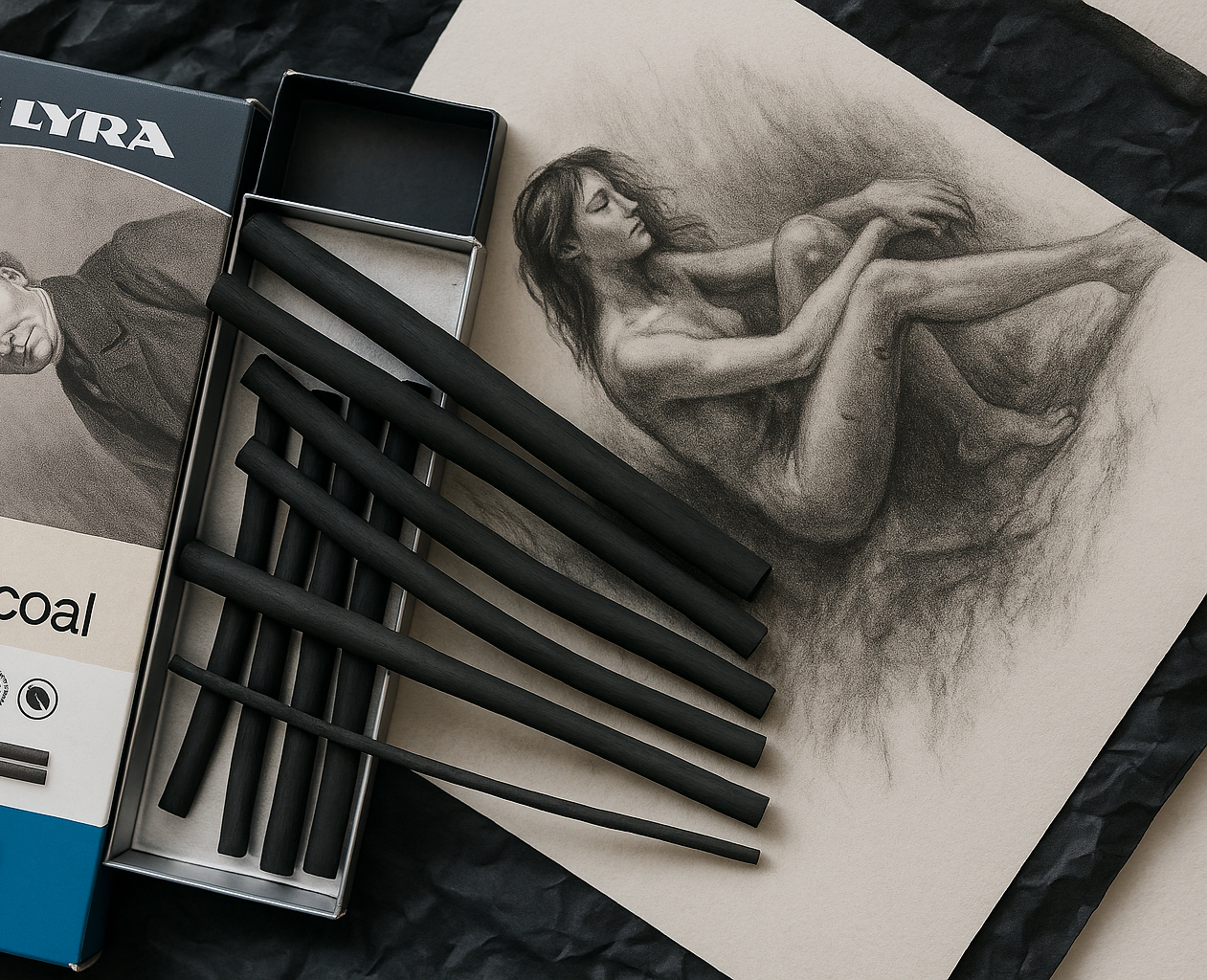Carboncillo de dibujo vegetal