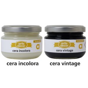 Cera para manualidades 100cc (Incolora o negra vintage)